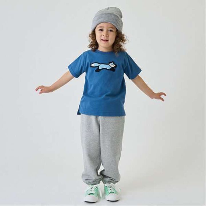 [The FOX] Anti-Stain Finish Sagara Patch T-Shirt,Magenta, medium image number 10