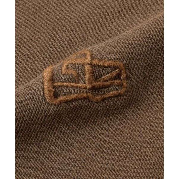 Fleece Pigment Big Sweatshirt,Deep red, medium image number 8