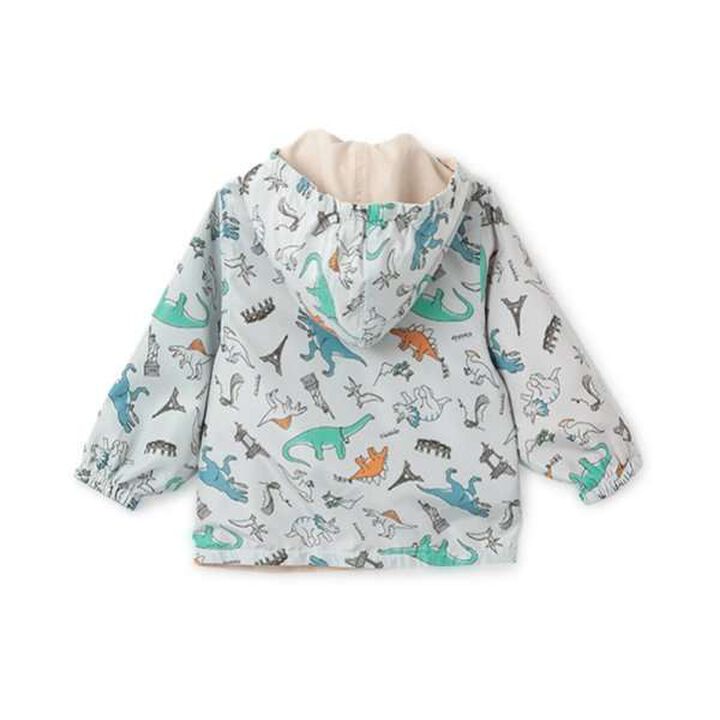 Dinosaur Reversible Windbreaker,Beige, medium image number 16