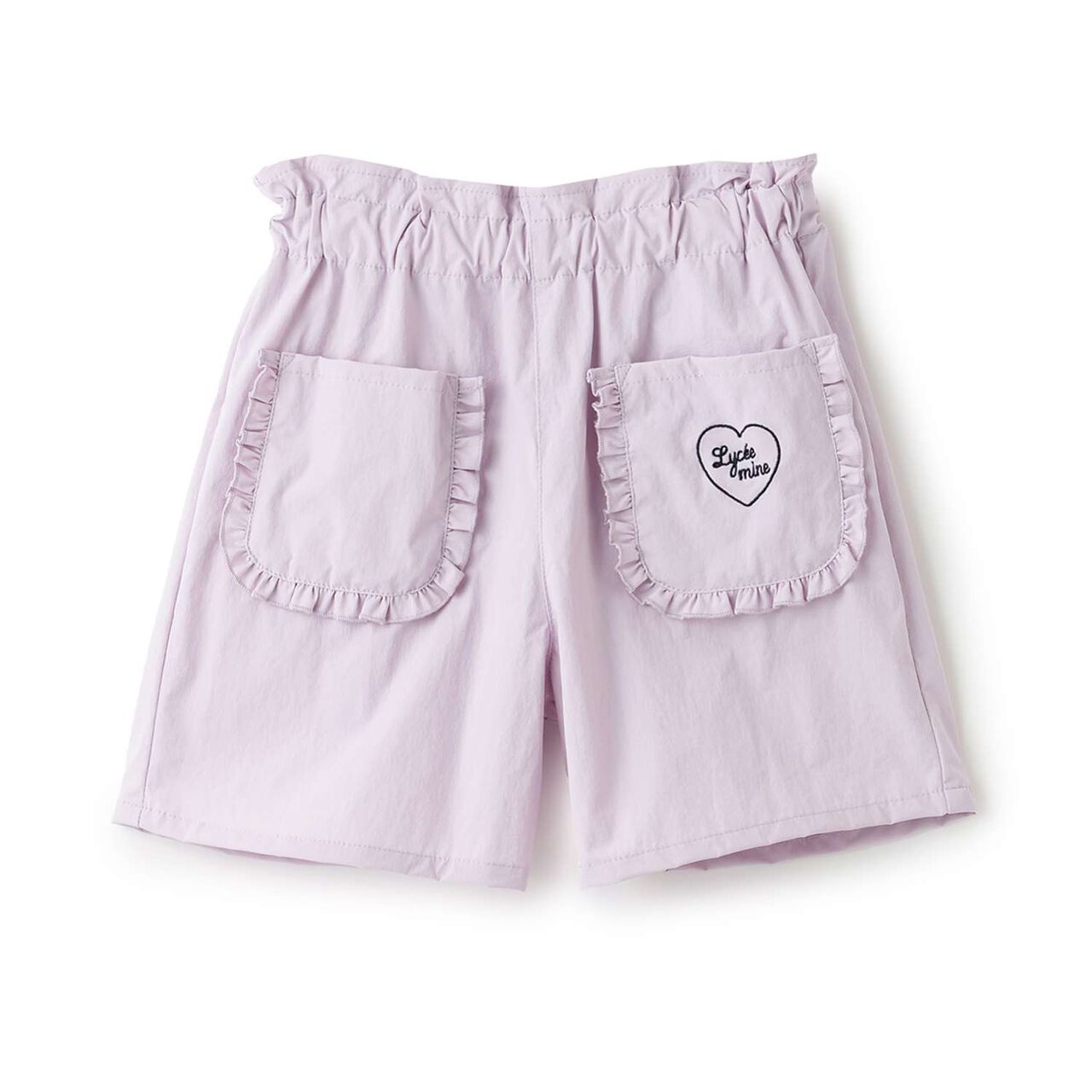 [Land and Water Use] Frill Pocket Shorts for Girls [Kids' Clothing],Red, large image number 3