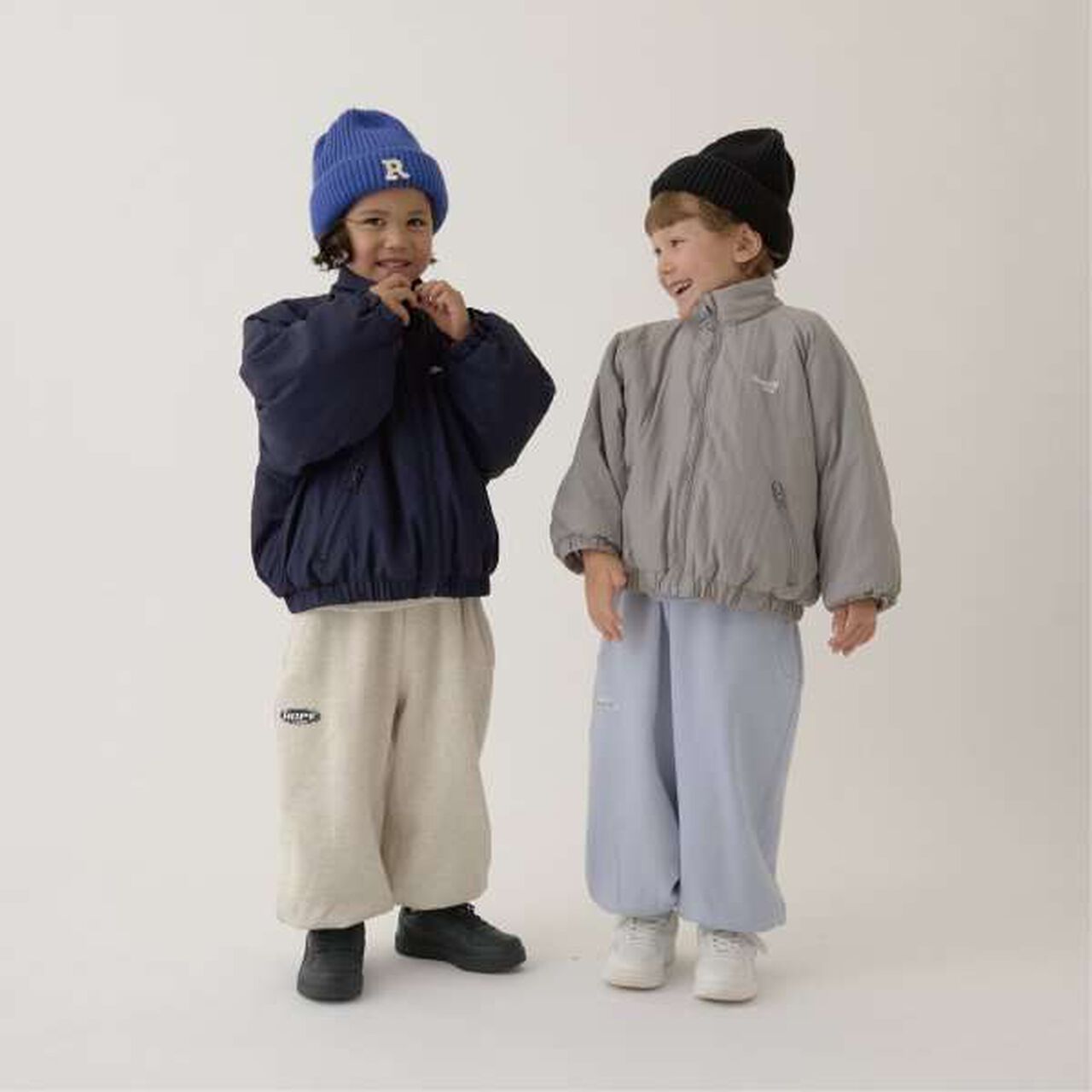 Reversible Oversized 2-Way Jacket,Navy, large image number 3