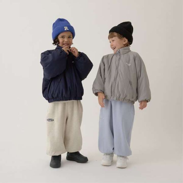 Reversible Oversized 2-Way Jacket,Navy, medium image number 3