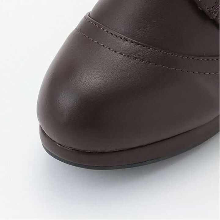 Satin Ribbon Lace-Up Short Boots,Light beige, medium image number 15