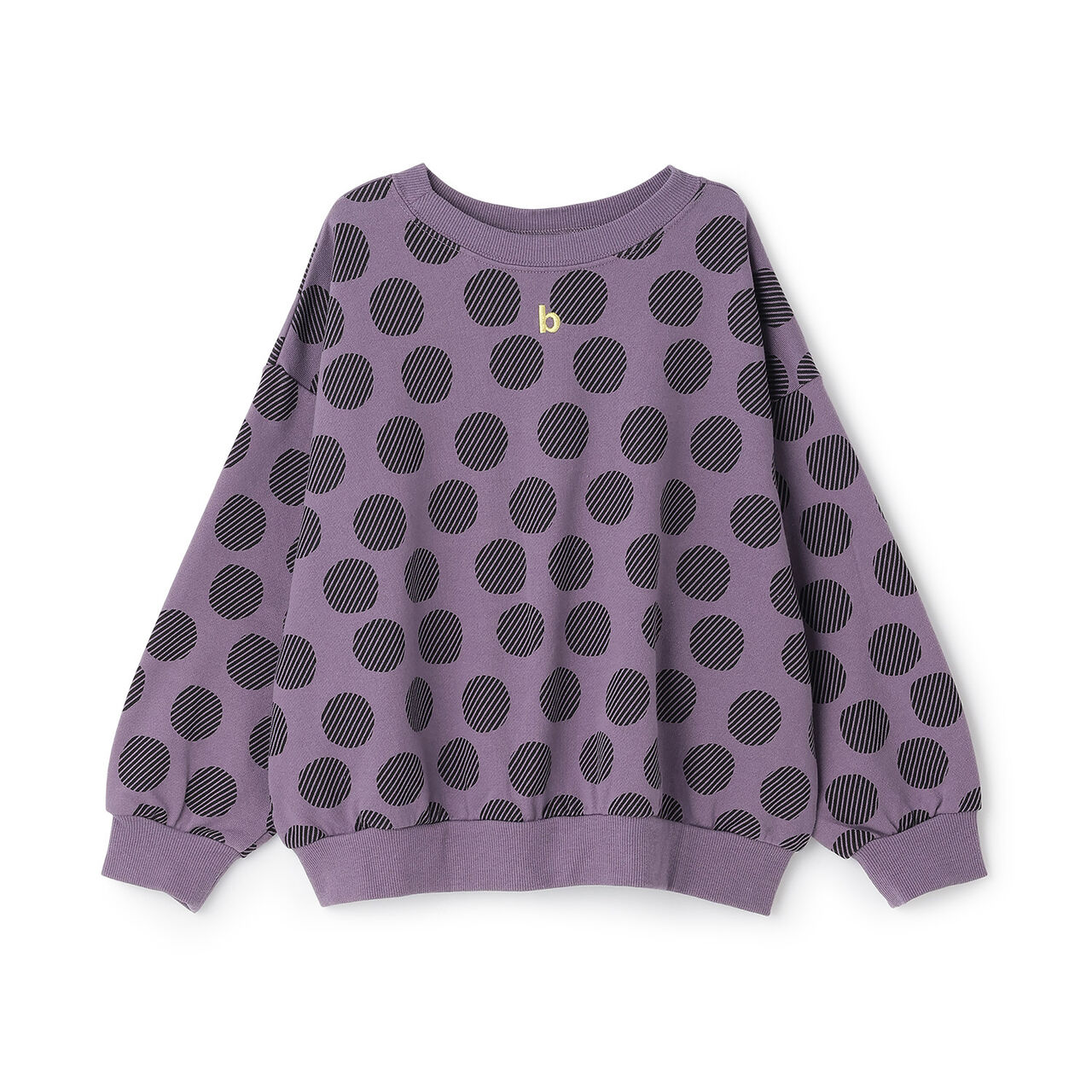 All-Over Pattern Sweatshirt [Kids Boys],Charcoal gray, large image number 3