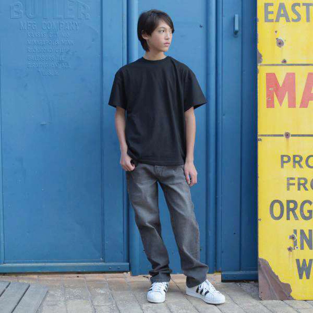 Balloon Peplum T-Shirt,Light blue, large image number 11