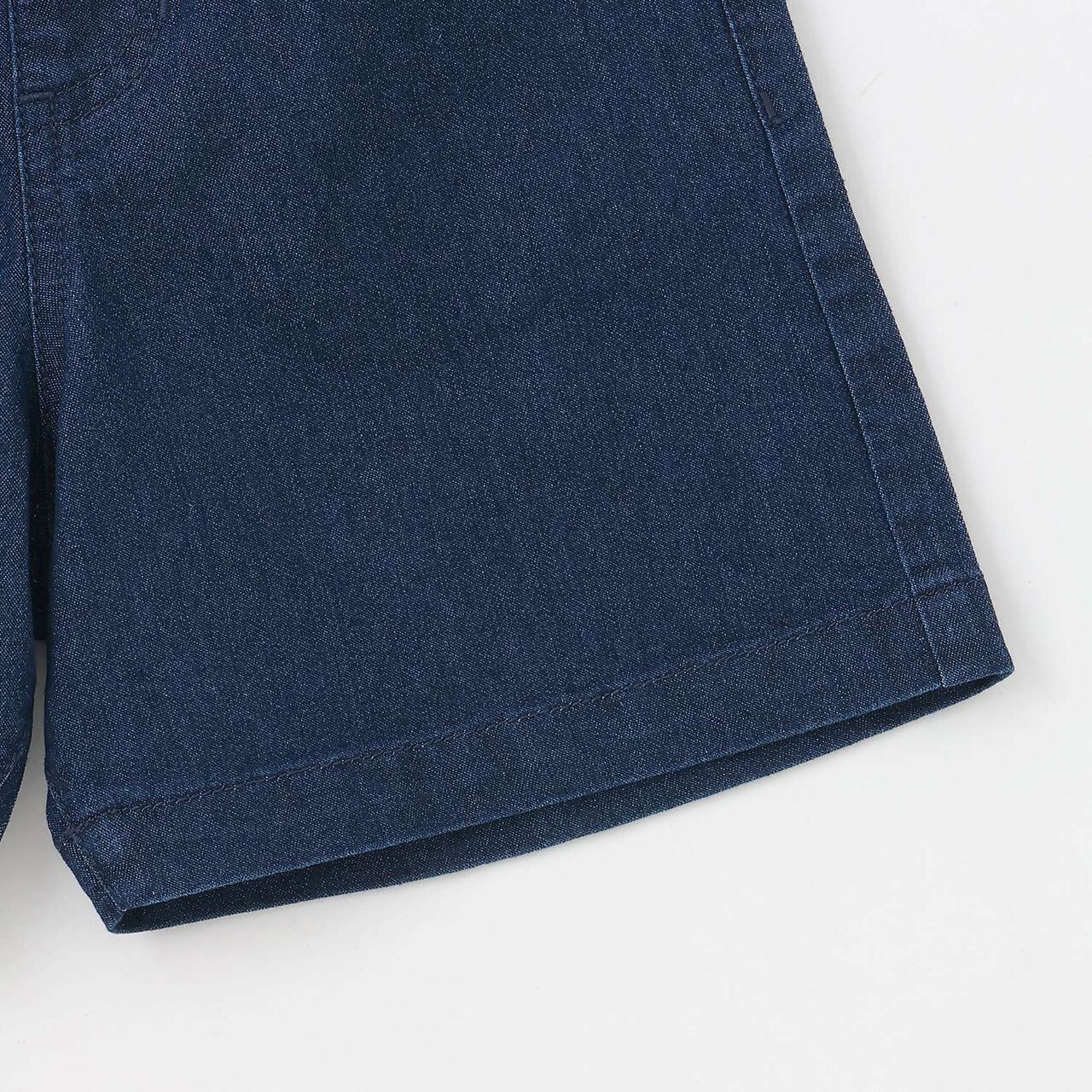 Half Wide Pants,Navy, large image number 9