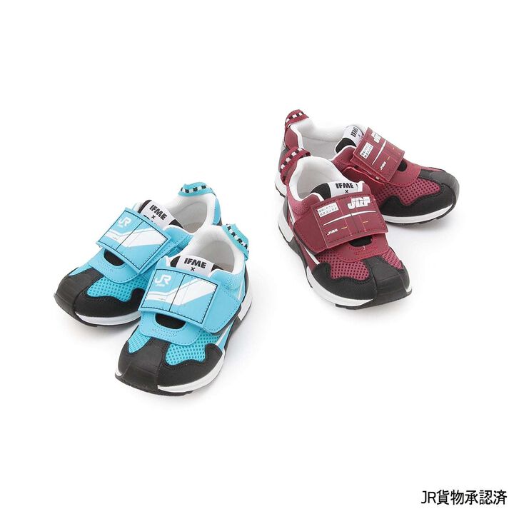 IFME&times;TRAIN Kids Sneakers [JR Freight],Navy, medium image number 6