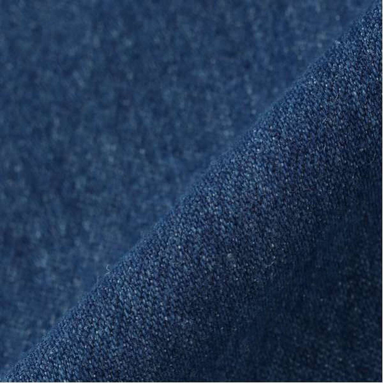 Stretch Denim Overalls,Navy, large image number 2