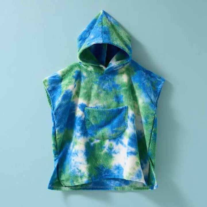[SWIM] Hooded Cape Towel,Green, medium image number 7