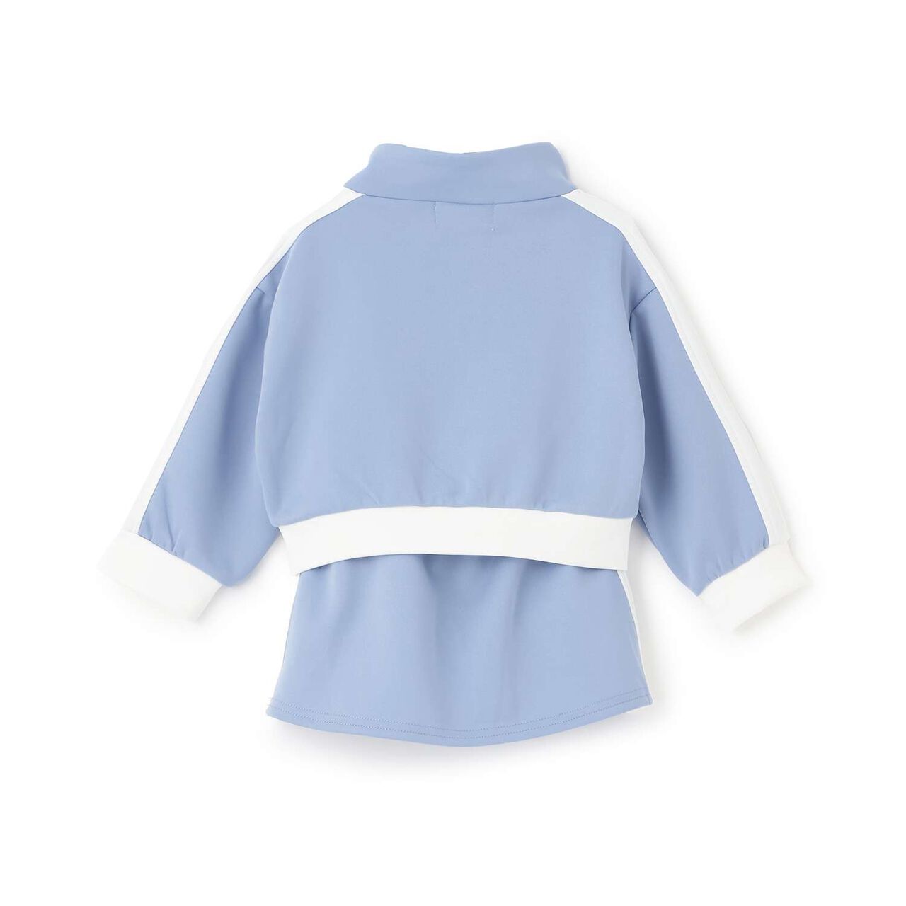 Quick-Dry Track Jacket & Skirt Set,Charcoal gray, large image number 11