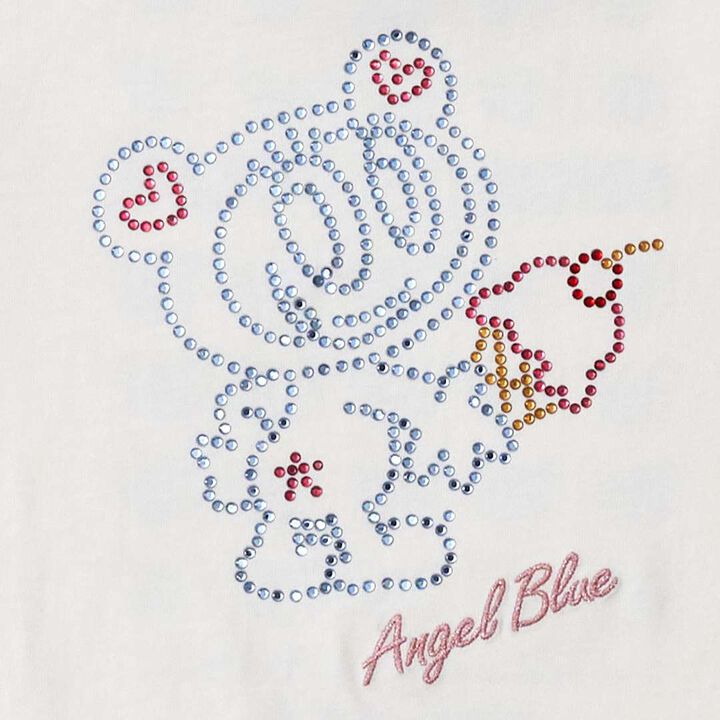 Mr. Nakamura Sparkling Stone T-Shirt [100 cm],White, medium image number 8