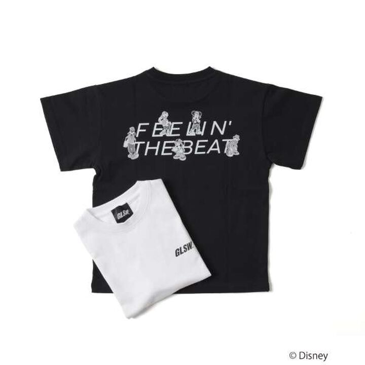 [SKIT0LY] Disney Mickey Mouse & Friends Print Short Sleeve T-Shirt,Black, medium image number 5