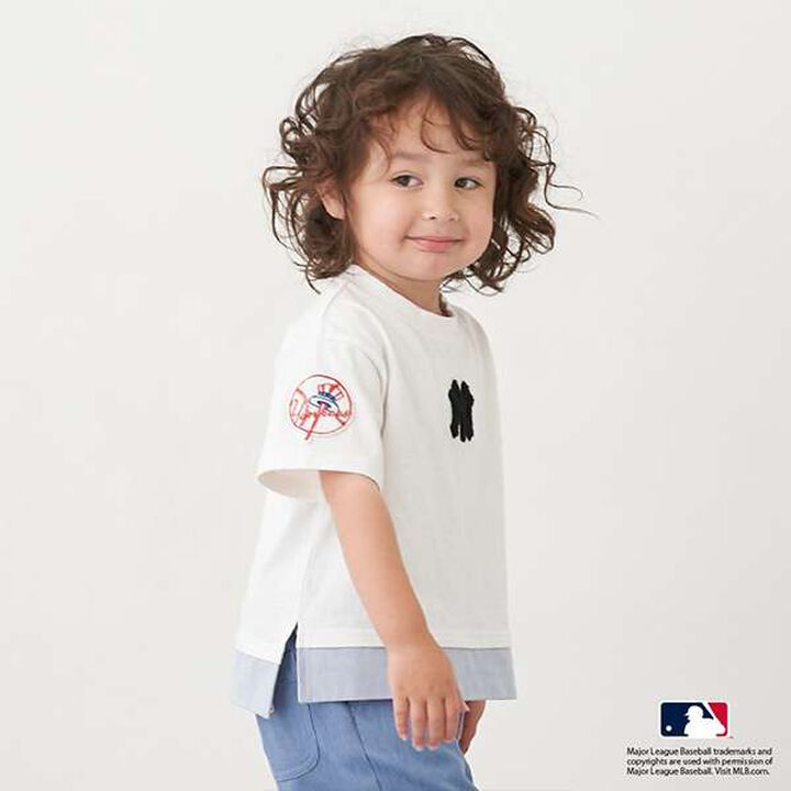 [MLB] Sagara Logo T-Shirt,Smoke white, medium image number 9