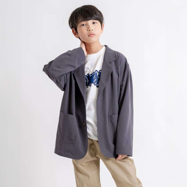 Nylon Stretch Tailored Jacket [Set Up Compatible],, medium