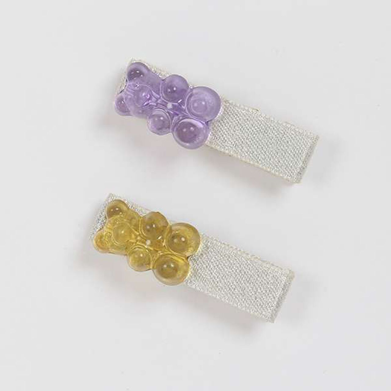 Bear Hair Clips 2-Pack,Light pink, large image number 8