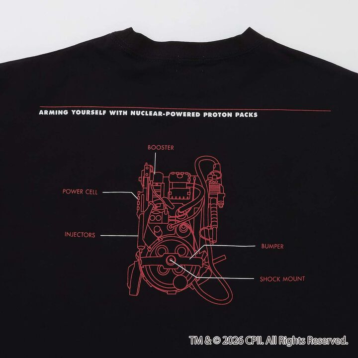 [Ghostbusters] Phosphorescent Logo Long-Sleeve T-Shirt for Boys Kids,Ivory, medium image number 19