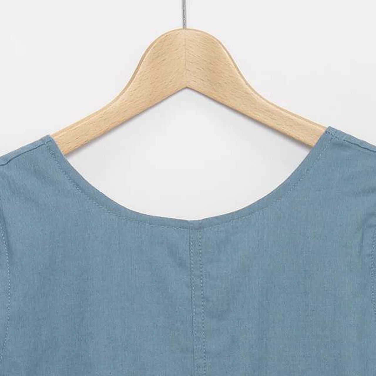 [Link] Sleeveless One-Piece Dress (Adult Size),Blue, large image number 12