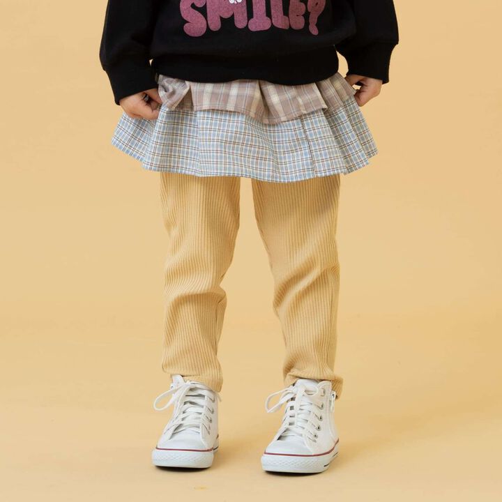 [365D] Anti-Stain Ribbed Leggings,, medium