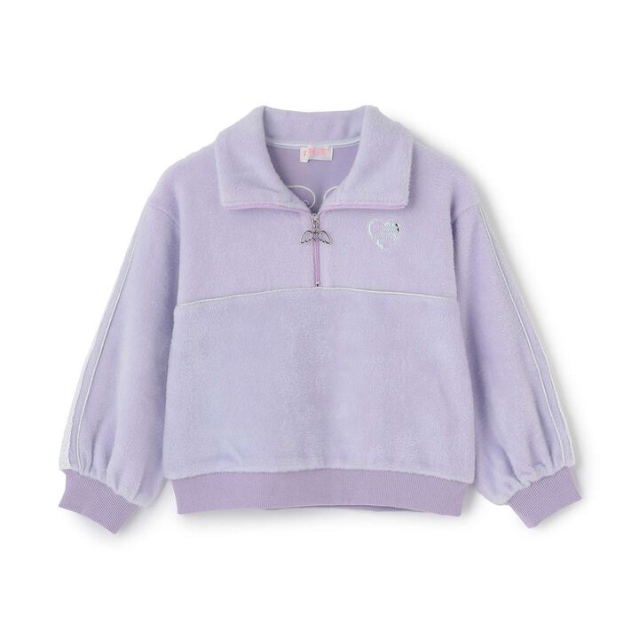 [Popular Item Restocked] [Not Available at Physical Stores] Lame Piping Half-Zip Pullover,, medium