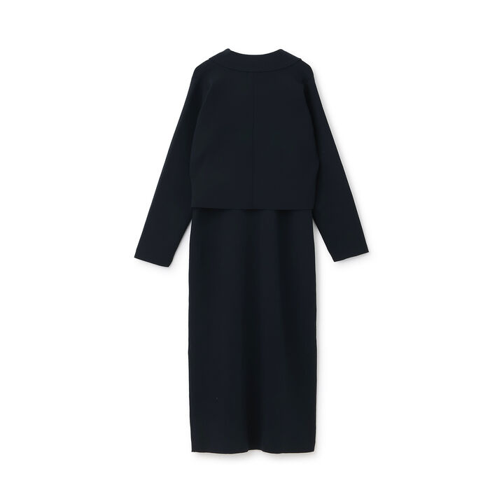 [Formal] Knitwear Jacket and One-Piece Dress Set,Light beige, medium image number 13