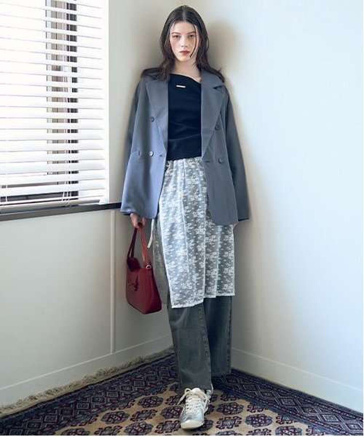 Assorted Wide Pants,Blue, large image number 12