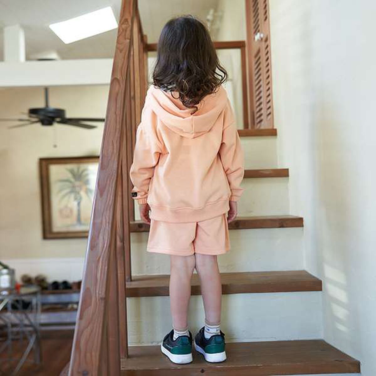 [Versatile Item] Drop Simple Zip Parka,Sax blue, large image number 18