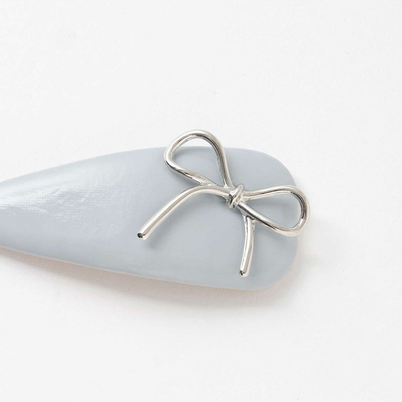 Sparkling Hair Clip,Sax blue, large image number 2