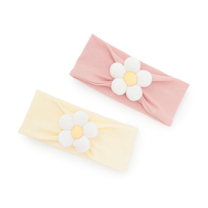Floral Headband,Off white, medium image number 3