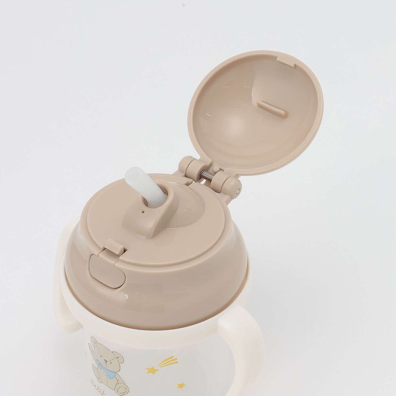Straw Mug,Beige, large image number 3