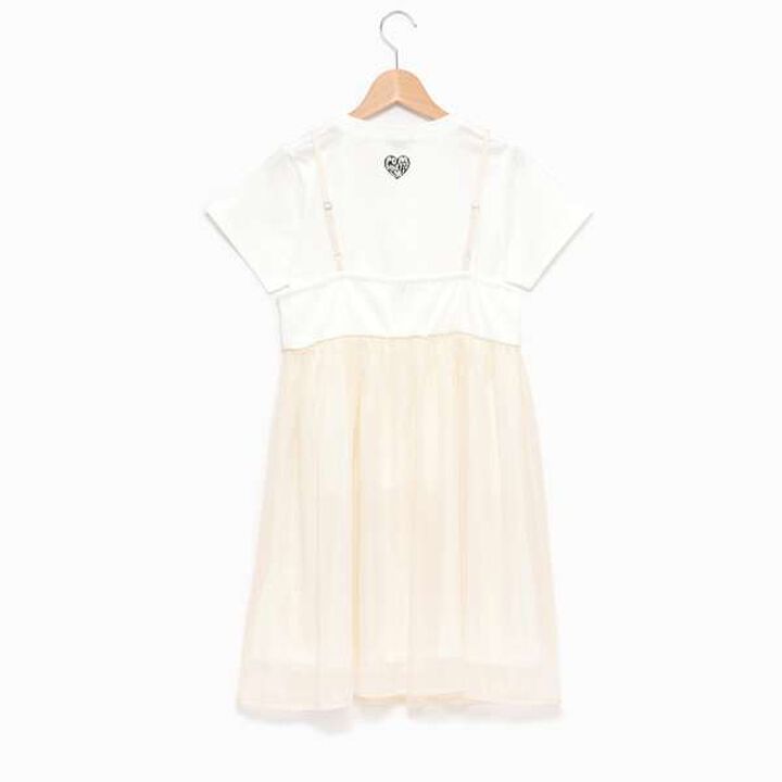 [AMI] Rib Panel Camisole Dress Inner T-Shirt Set,Black, medium image number 1