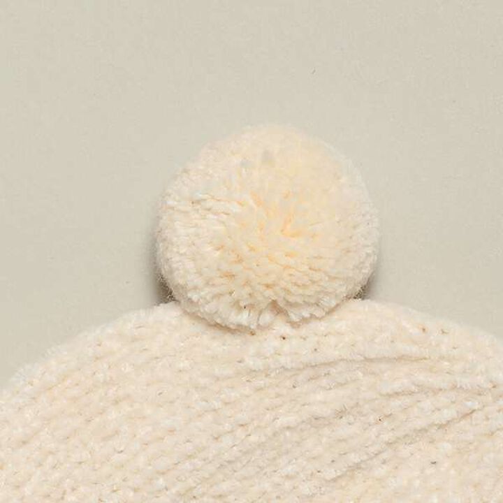 Organic Mall Yarn Hat,Pearl white, medium image number 2