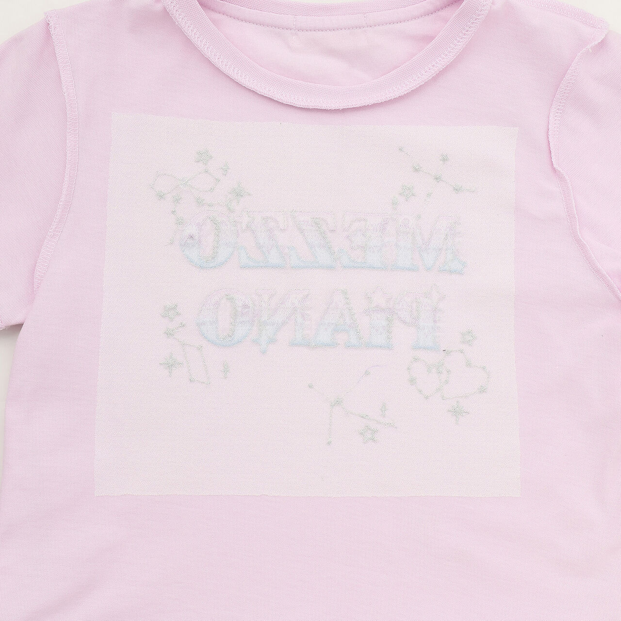 Sparkling Zodiac Logo Short Sleeve T-Shirt [Cool Touch],Pink, large image number 12