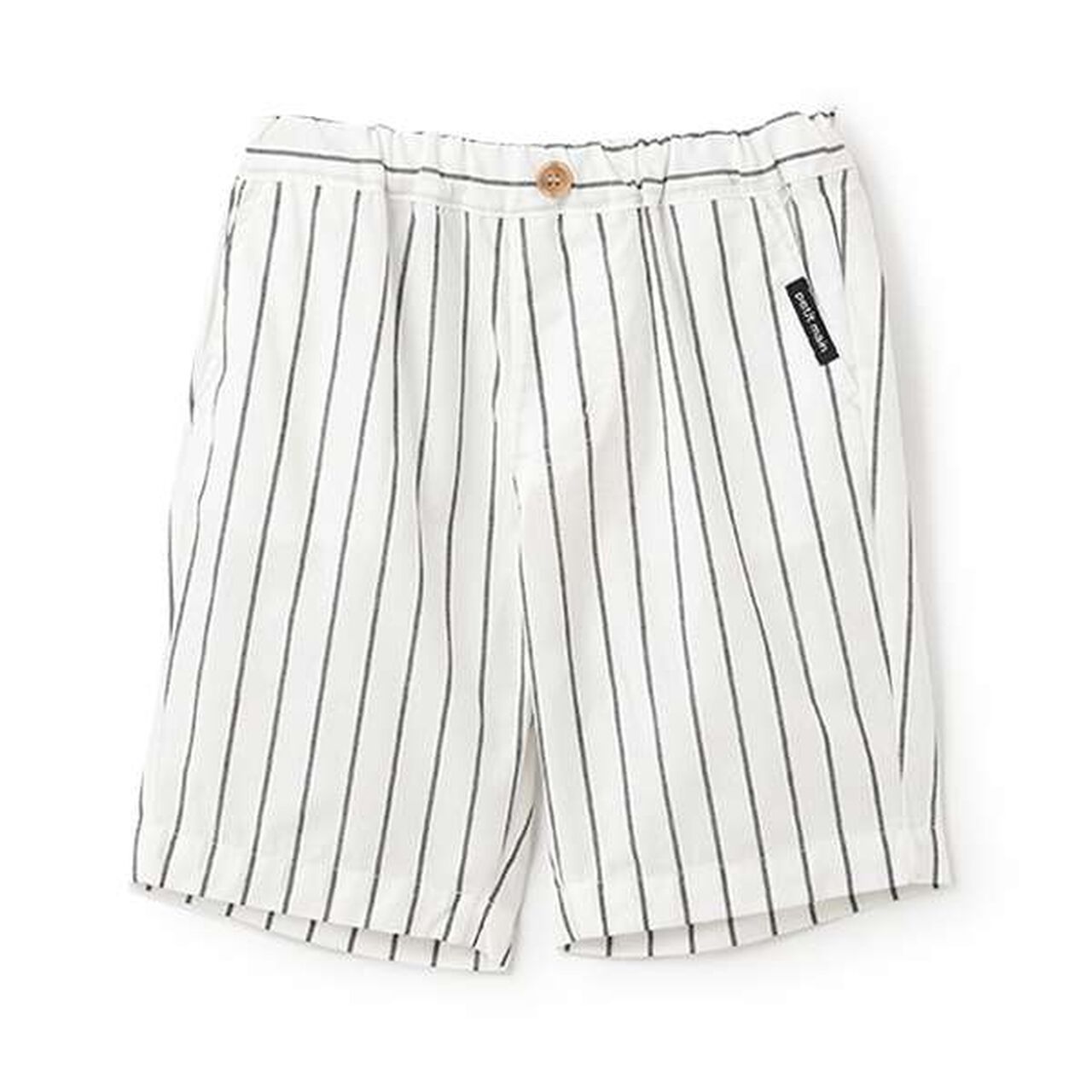 [Link] Check Half Pants,Ivory, large image number 0