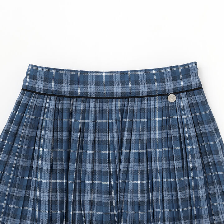 Graduation Attire Pleated Skirt-Pants,Blue, medium image number 2