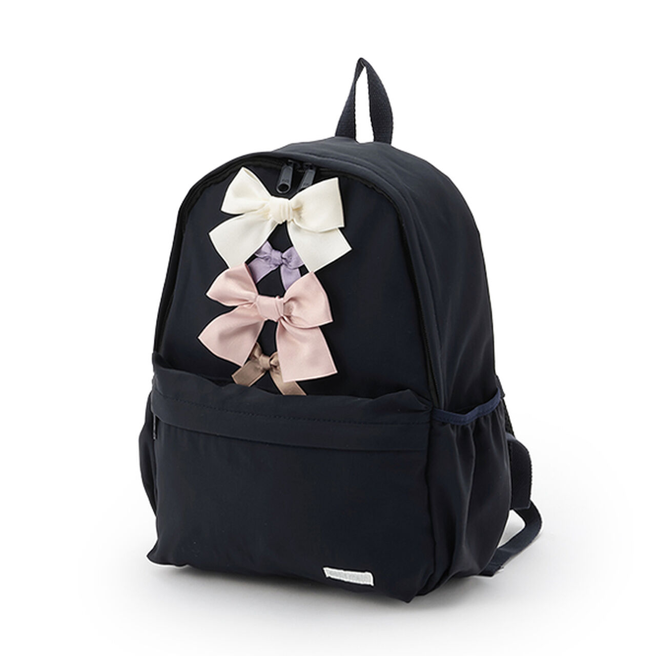 Mixed Design Backpack,Navy, large image number 0