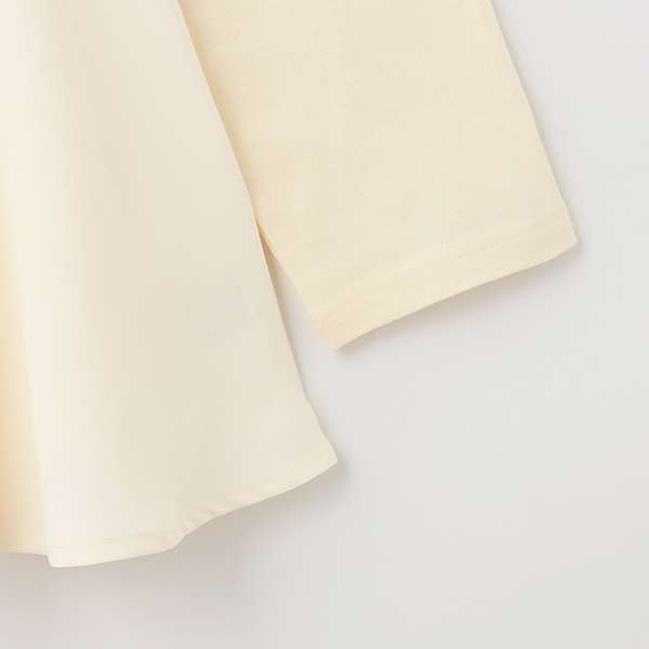 Link Peplum Long Sleeve T-Shirt,Cream, large image number 3