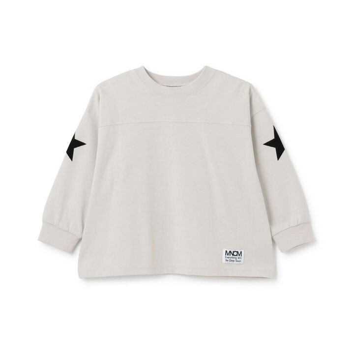 Anti-Stain Quick-Dry Back Print T-Shirt [MNCM],Navy, medium image number 1