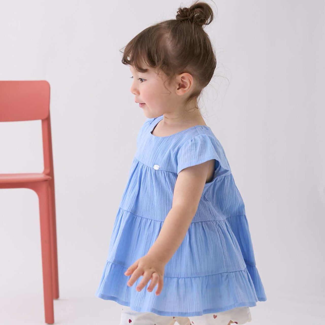 [Smile/Cool Sensation/Link] Gauze Tunic,Lavender, large image number 5