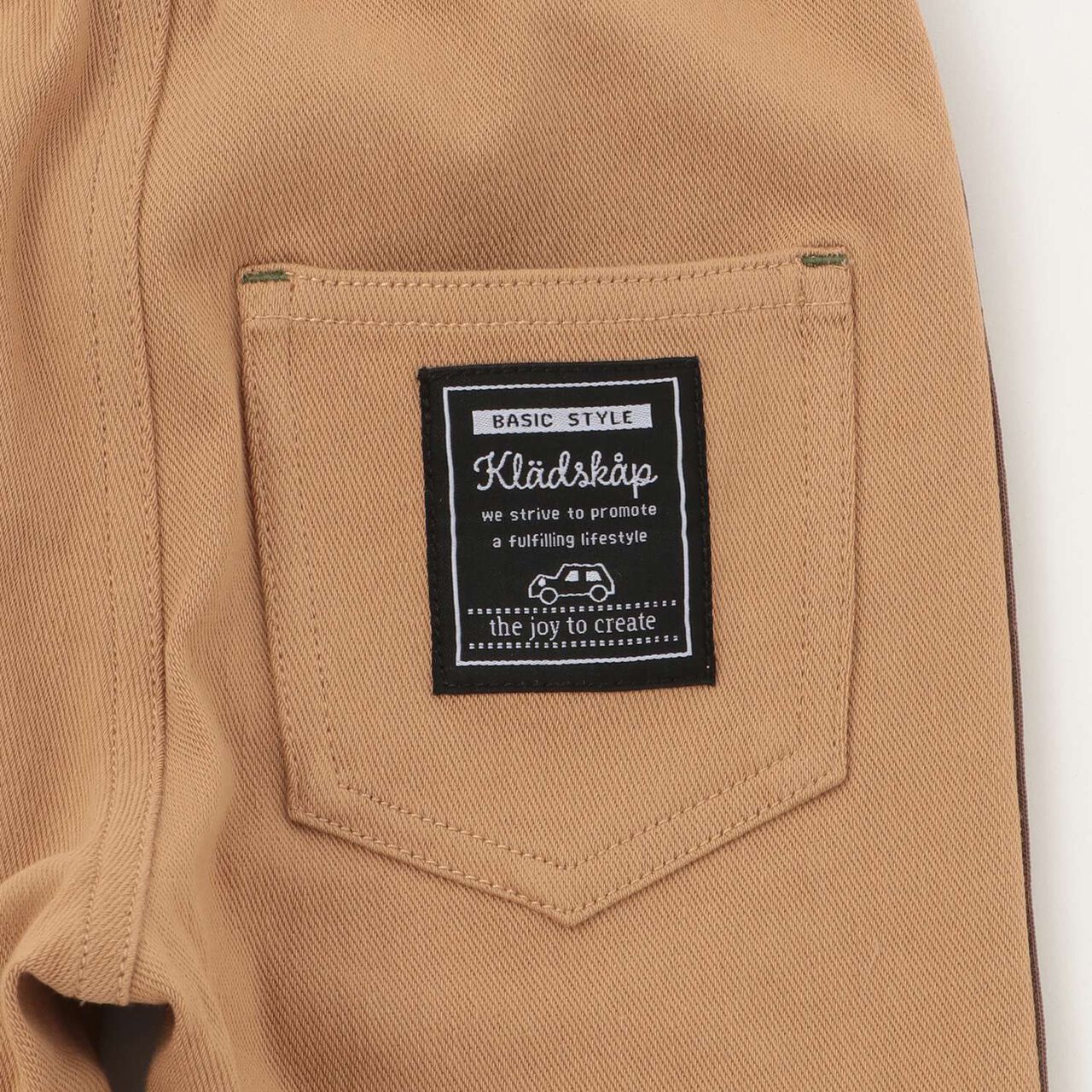 Logo + Side Line Long-Length Painter Pants,Charcoal gray, large image number 7