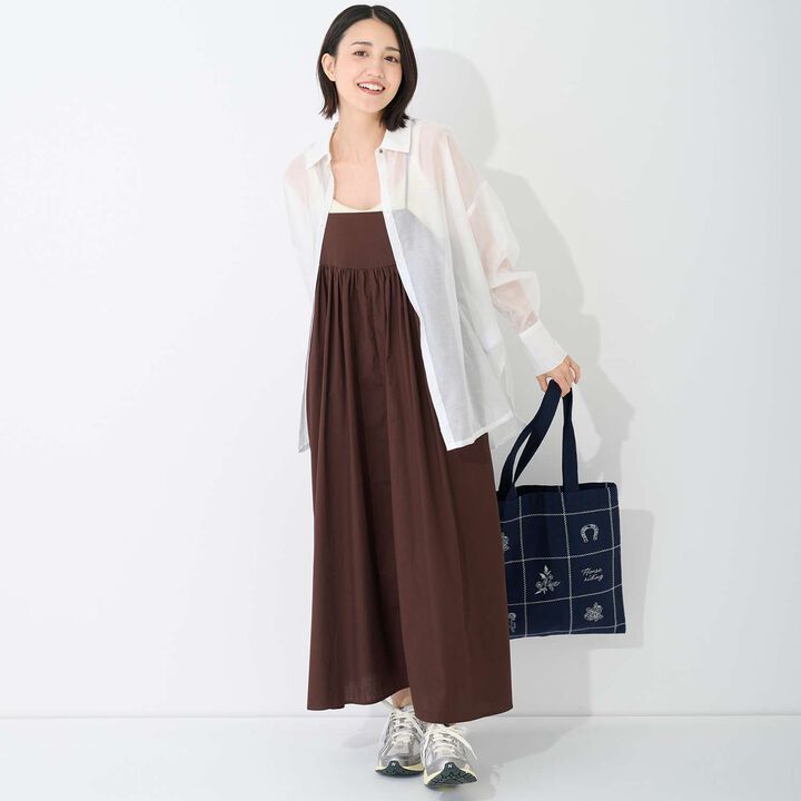 Camisole Dress,Brown, medium image number 5