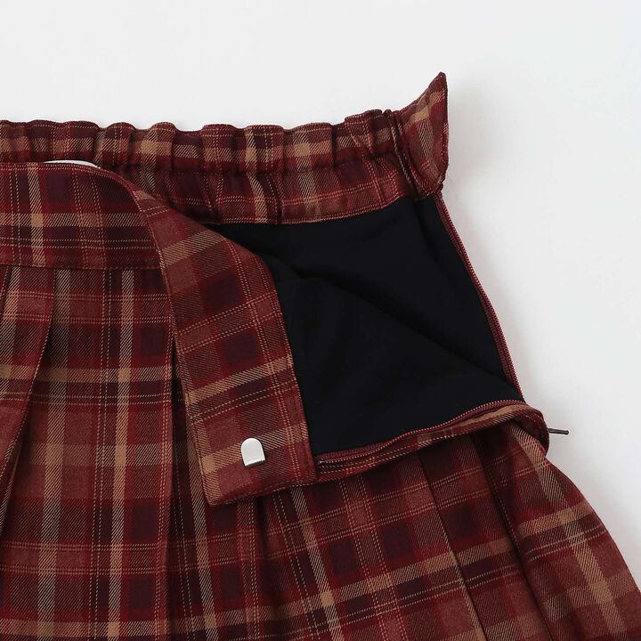 [AMI] Random Pleated Skirt-Pants,Black, medium image number 5