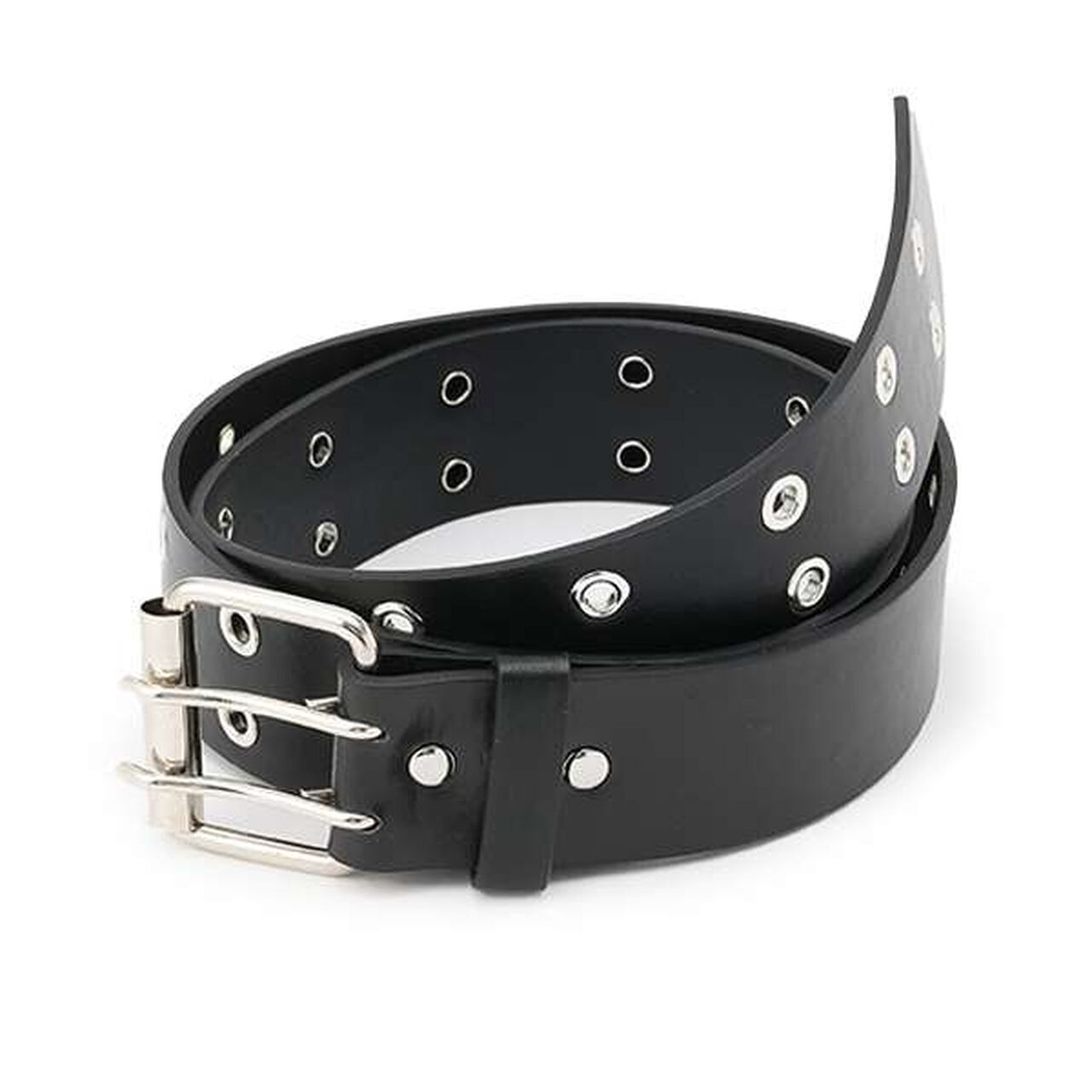 Grommet Belt,Black, large image number 0