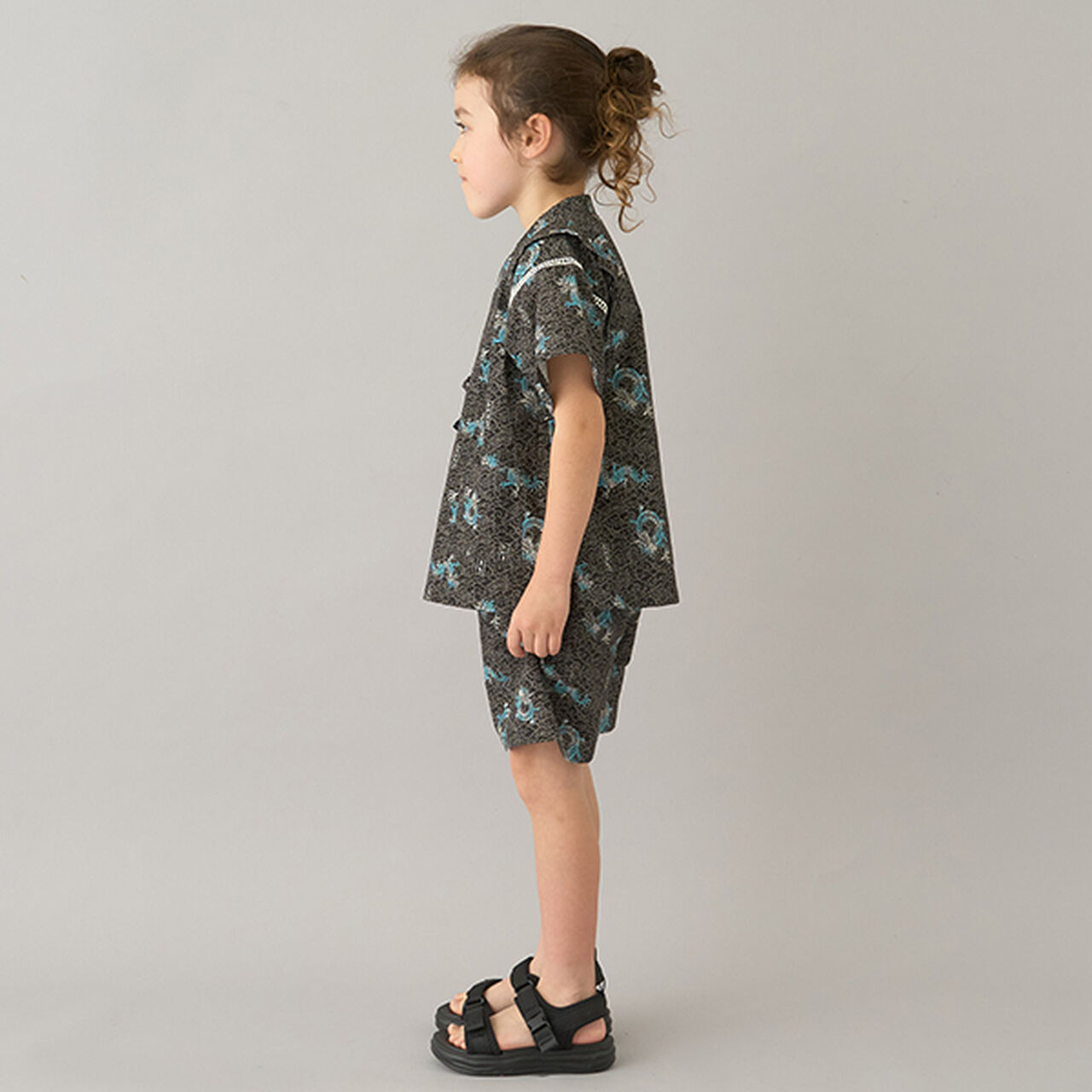 Assorted Boys Jinbei,Charcoal gray, large image number 20