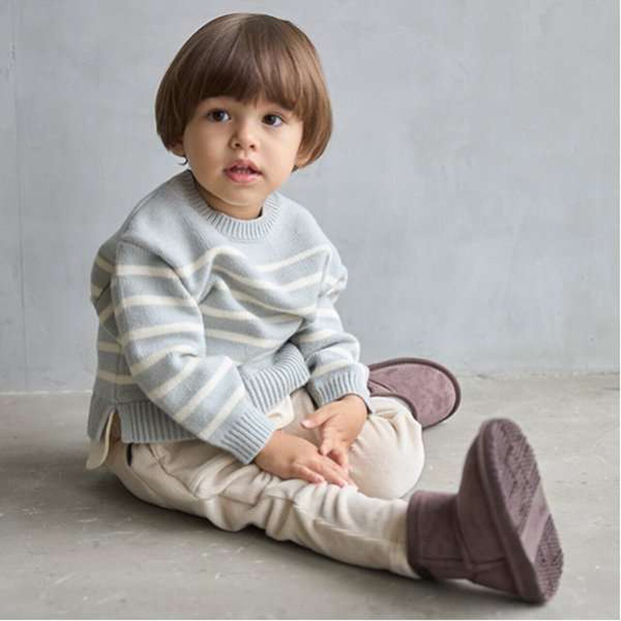 Stain-Resistant Sheepskin Boots,Light pink, large image number 1