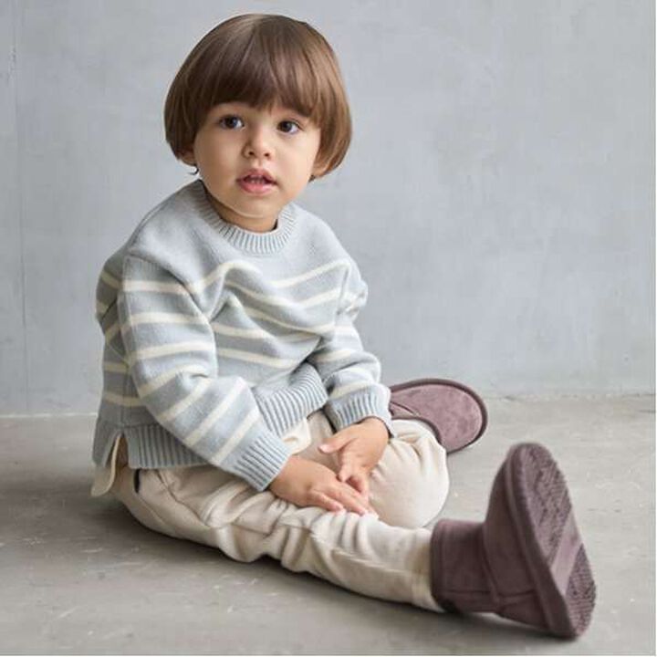 Stain-Resistant Sheepskin Boots,Light pink, medium image number 1