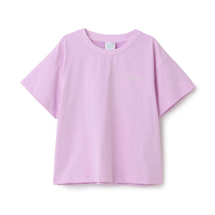 [DailyMe] Simple T-Shirt [Heat Shielding / Quick-Dry / Antibacterial],Sax blue, medium image number 10