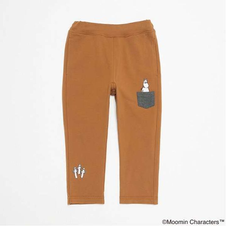 [MOOMIN] Moomin House Long-Length Leggings,Charcoal gray, medium image number 19