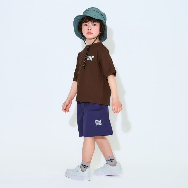[Water-Repellent] Kids' Land and Water Use 4-Length Pants [Children's Clothing],Dark red, medium image number 26