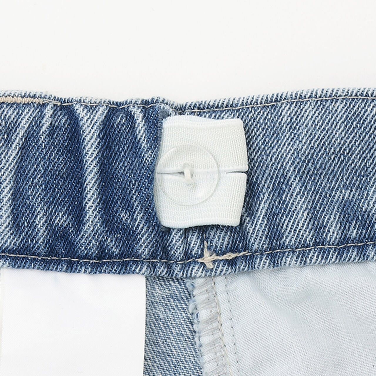 [Sanrio Characters] Embroidered Denim Pants,Emerald green, large image number 15