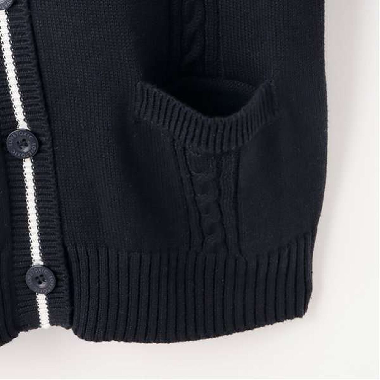 [Graduation Attire] Washable Knit Cardigan,Navy, large image number 10